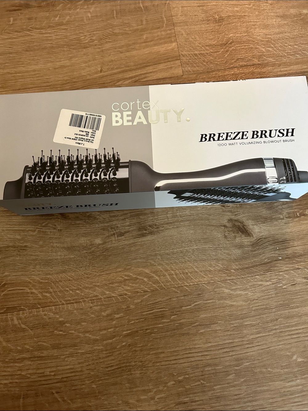 Cortex Beauty Breeze Brush 1200W Volumizing Blowout Brush - Gray/Black